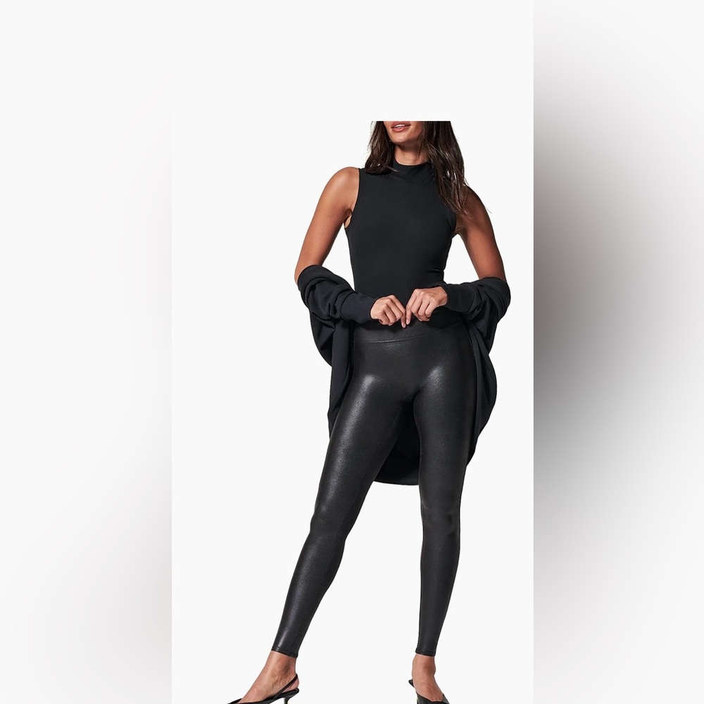 Spanx Faux Leather Leggings